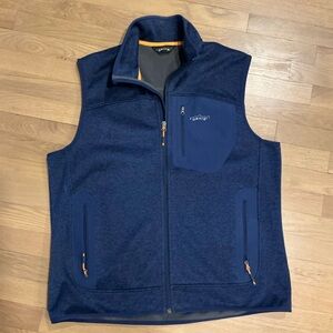 Orvis Navy Fleece Vesg